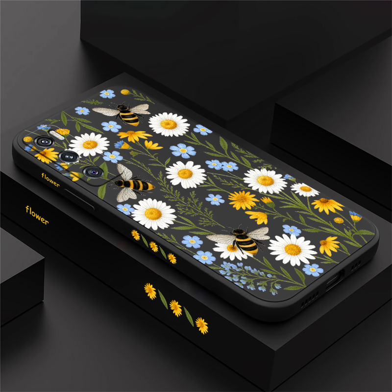 Funda con un bonito diseño flo - Vivo V40 reseña y precio