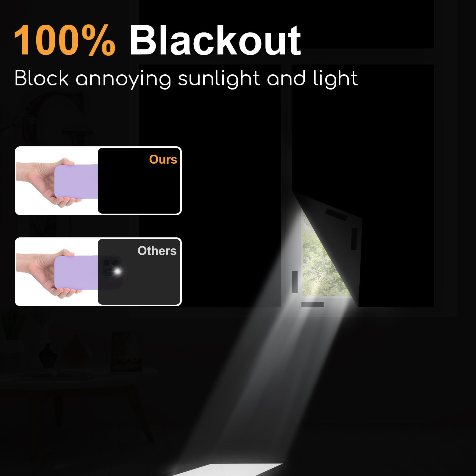 Cortina 100% Opaca, Película d - Privacy Screen Protector reseña y precio